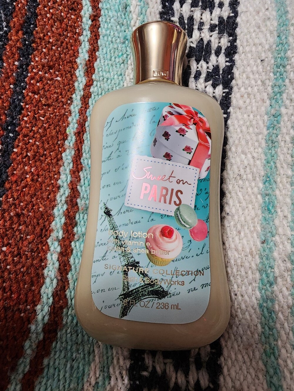 Retired Lotion Sweet On Paris Bath and Body Works